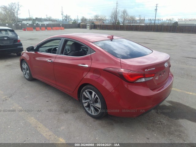 Photo 2 VIN: KMHDH4AE7EU123186 - HYUNDAI ELANTRA 