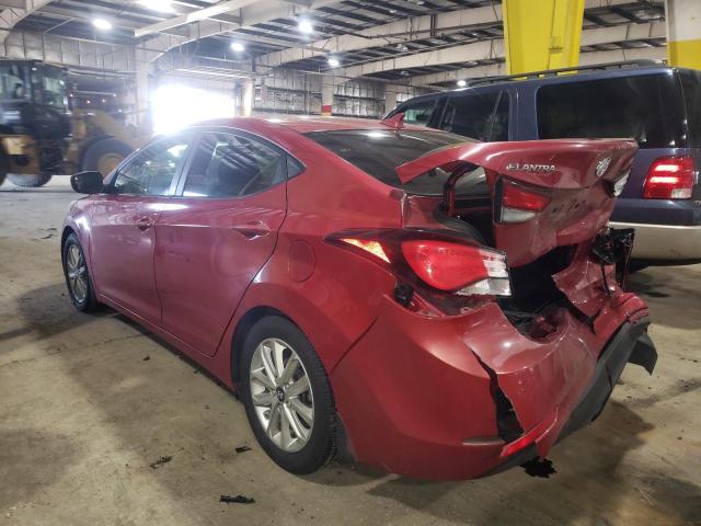 Photo 2 VIN: KMHDH4AE7FU221944 - HYUNDAI ELANTRA SE 