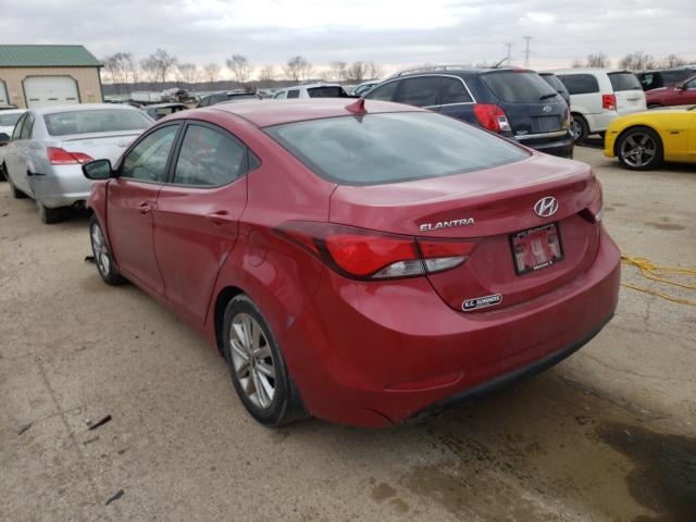 Photo 2 VIN: KMHDH4AE7FU358835 - HYUNDAI ELANTRA SE 