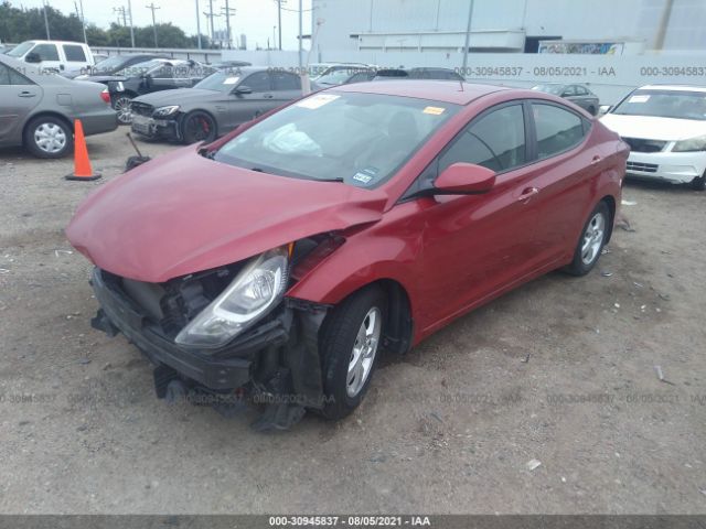 Photo 1 VIN: KMHDH4AE7FU359824 - HYUNDAI ELANTRA 