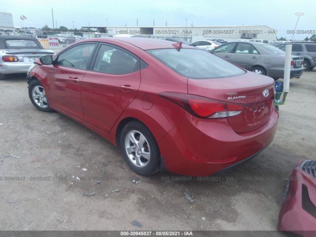 Photo 2 VIN: KMHDH4AE7FU359824 - HYUNDAI ELANTRA 