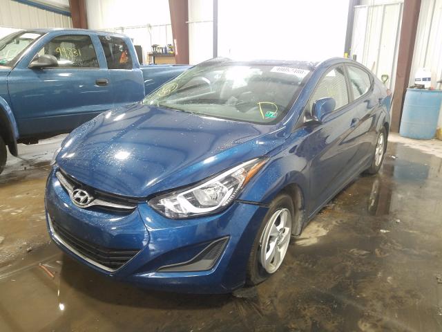 Photo 1 VIN: KMHDH4AE7FU389647 - HYUNDAI ELANTRA SE 