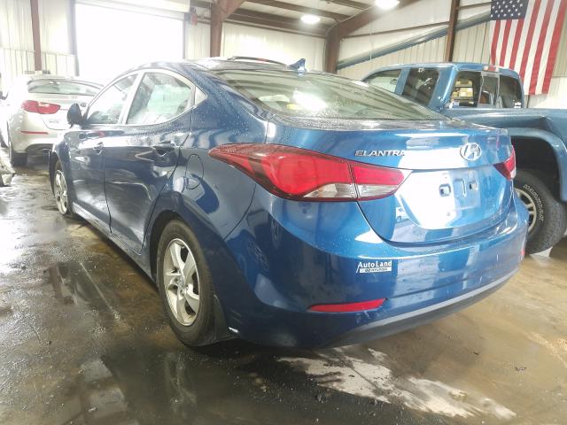 Photo 2 VIN: KMHDH4AE7FU389647 - HYUNDAI ELANTRA SE 