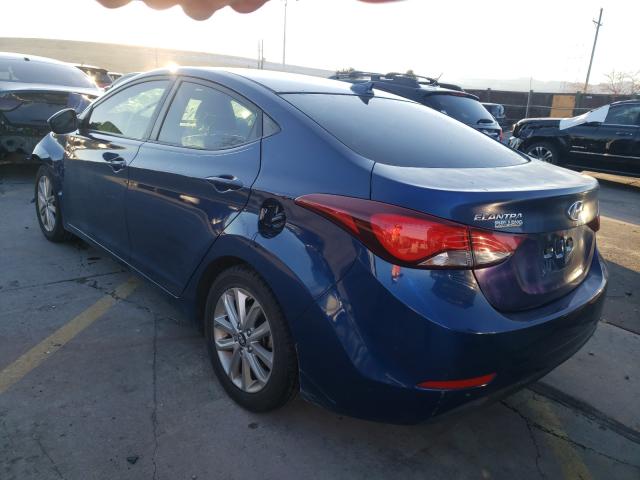 Photo 2 VIN: KMHDH4AE7GU542061 - HYUNDAI ELANTRA SE 