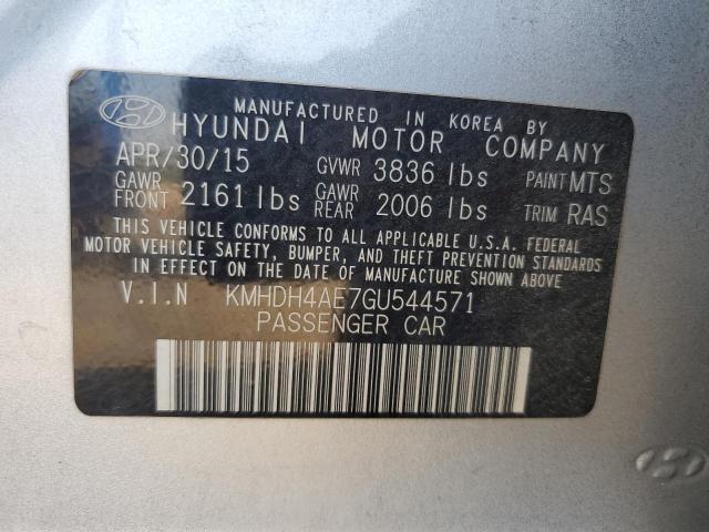 Photo 11 VIN: KMHDH4AE7GU544571 - HYUNDAI ELANTRA SE 