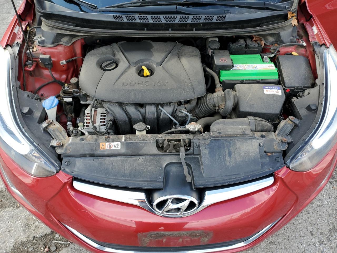 Photo 10 VIN: KMHDH4AE7GU545090 - HYUNDAI ELANTRA 