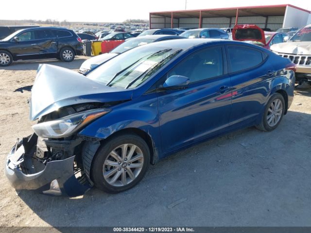 Photo 1 VIN: KMHDH4AE7GU557059 - HYUNDAI ELANTRA 