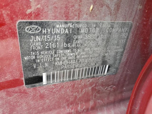 Photo 11 VIN: KMHDH4AE7GU582530 - HYUNDAI ELANTRA SE 