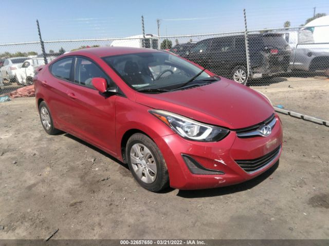 Photo 0 VIN: KMHDH4AE7GU586853 - HYUNDAI ELANTRA 