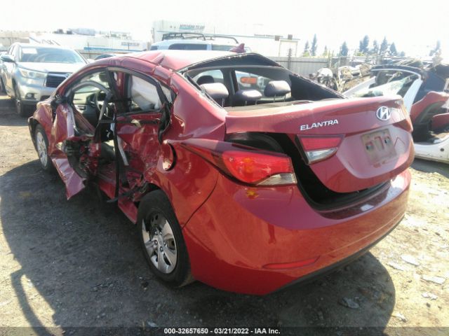 Photo 2 VIN: KMHDH4AE7GU586853 - HYUNDAI ELANTRA 