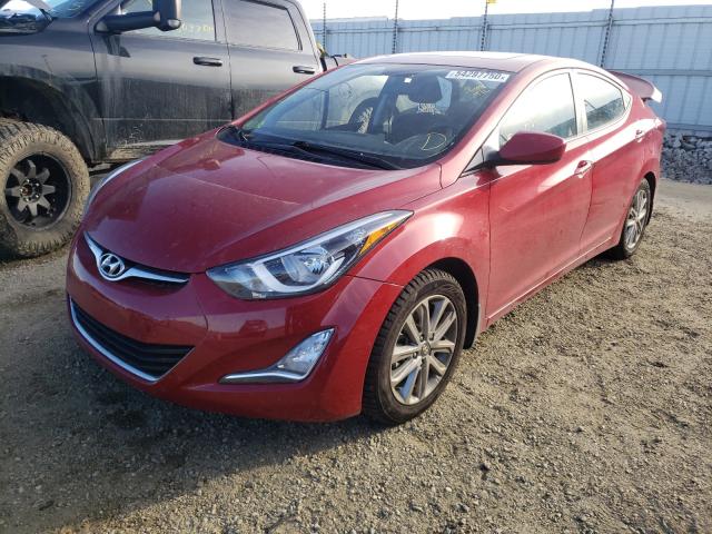 Photo 1 VIN: KMHDH4AE7GU602145 - HYUNDAI ELANTRA SE 