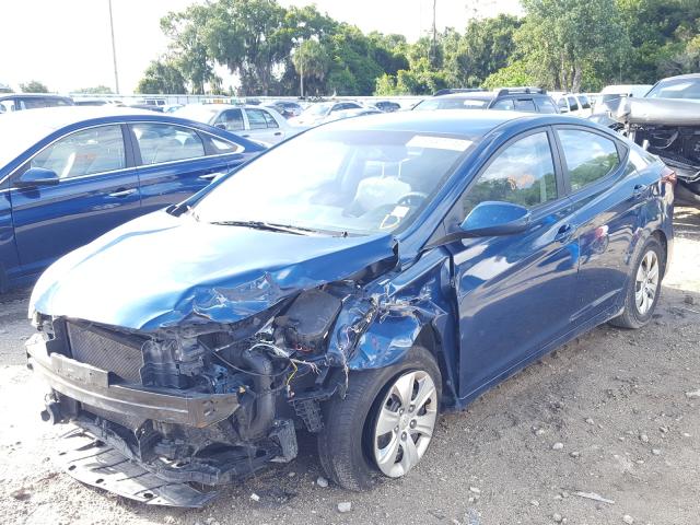 Photo 1 VIN: KMHDH4AE7GU603375 - HYUNDAI ELANTRA SE 