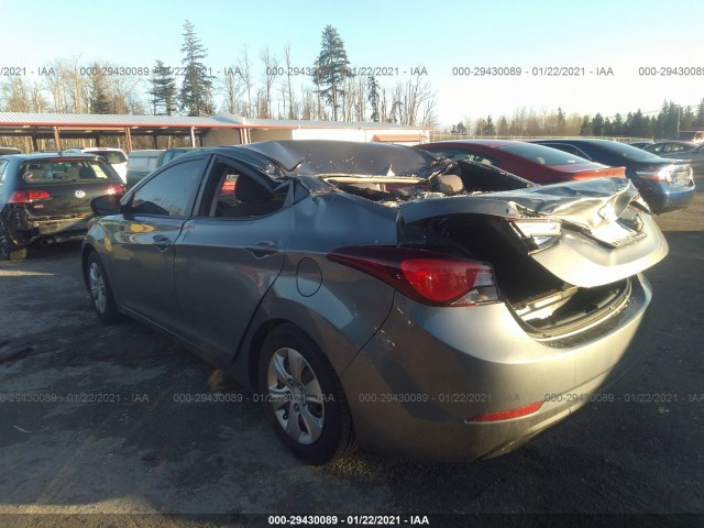 Photo 2 VIN: KMHDH4AE7GU649210 - HYUNDAI ELANTRA 