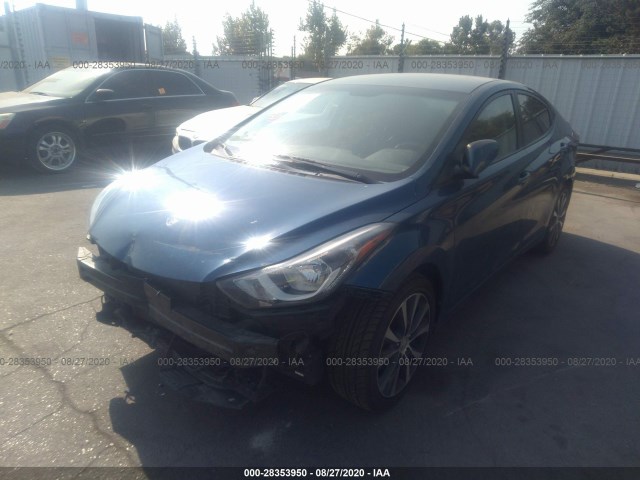 Photo 1 VIN: KMHDH4AE7GU649238 - HYUNDAI ELANTRA 