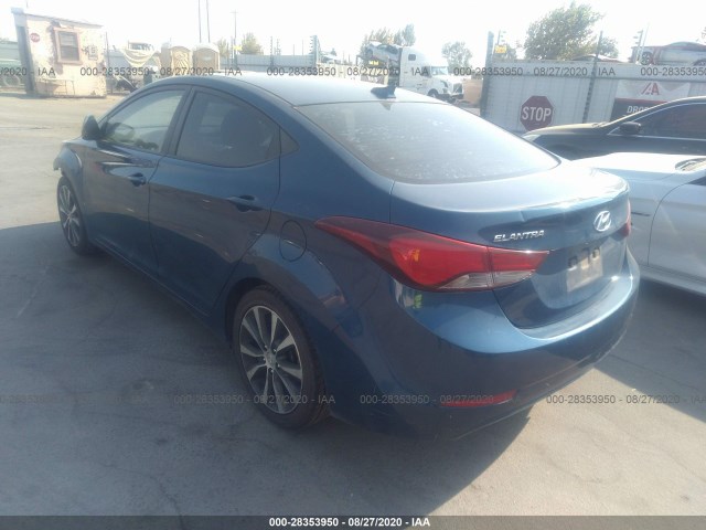 Photo 2 VIN: KMHDH4AE7GU649238 - HYUNDAI ELANTRA 