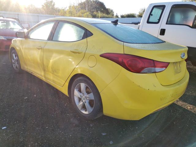 Photo 2 VIN: KMHDH4AE8BU121524 - HYUNDAI ELANTRA GL 