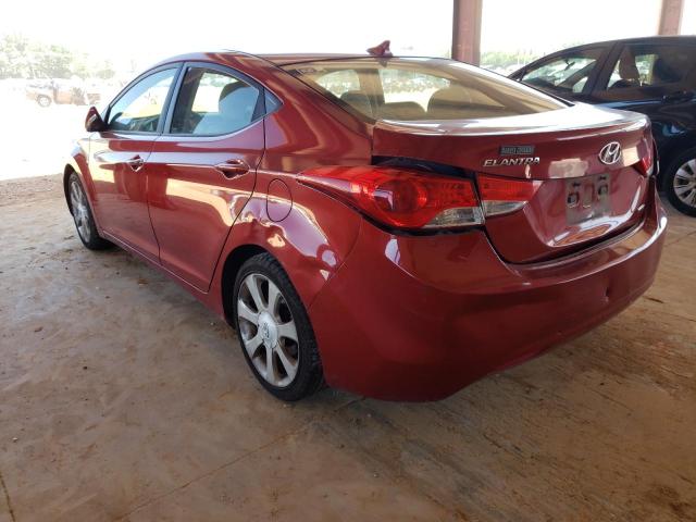 Photo 2 VIN: KMHDH4AE8BU142180 - HYUNDAI ELANTRA GL 