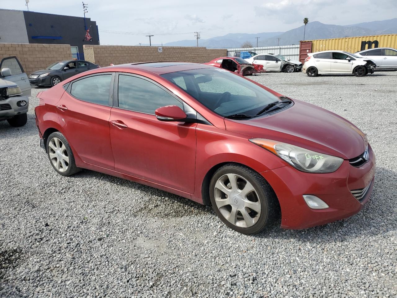 Photo 3 VIN: KMHDH4AE8BU158458 - HYUNDAI ELANTRA 