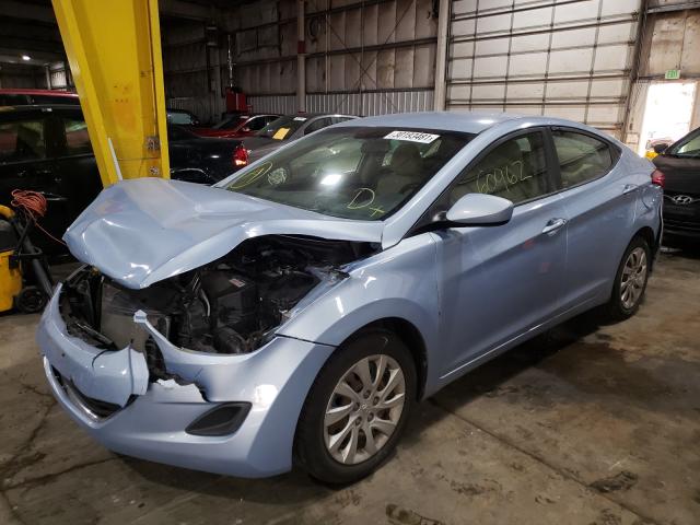 Photo 1 VIN: KMHDH4AE8CU227571 - HYUNDAI ELANTRA GL 