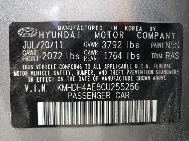 Photo 11 VIN: KMHDH4AE8CU255256 - HYUNDAI ELANTRA 