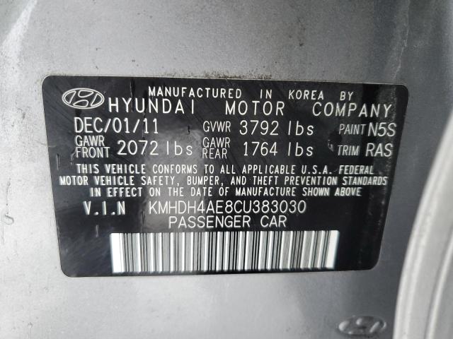 Photo 11 VIN: KMHDH4AE8CU383030 - HYUNDAI ELANTRA 