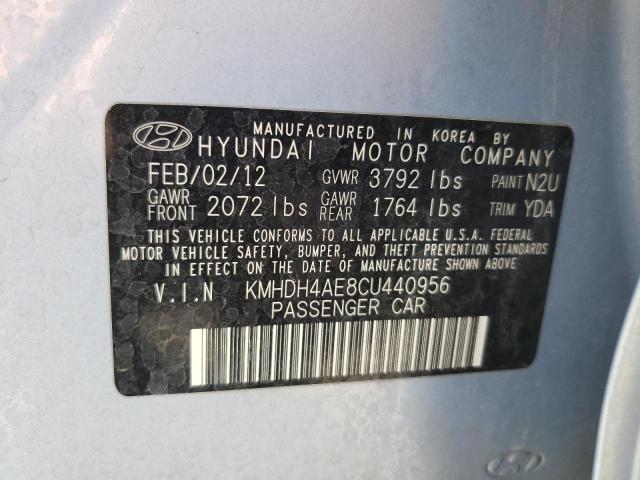 Photo 11 VIN: KMHDH4AE8CU440956 - HYUNDAI ELANTRA 