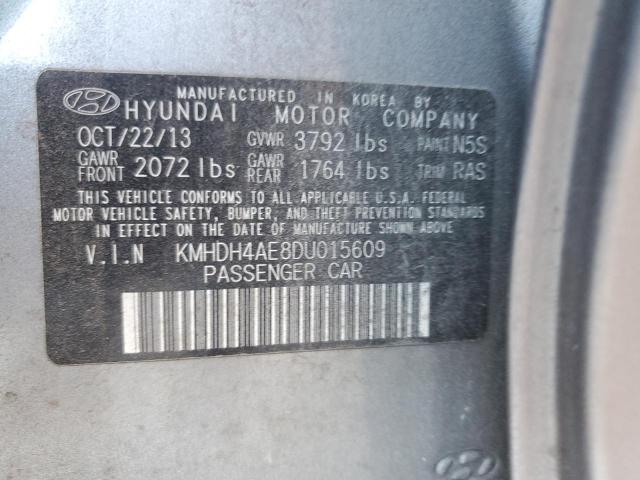 Photo 11 VIN: KMHDH4AE8DU015609 - HYUNDAI ELANTRA 