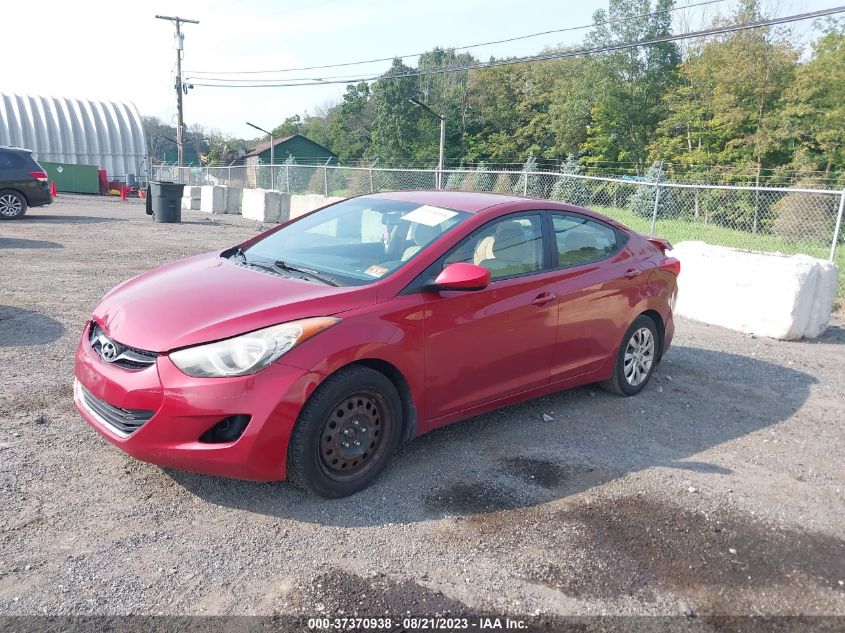 Photo 1 VIN: KMHDH4AE8DU487521 - HYUNDAI ELANTRA 