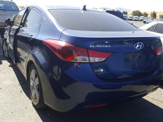 Photo 2 VIN: KMHDH4AE8DU570057 - HYUNDAI ELANTRA GL 