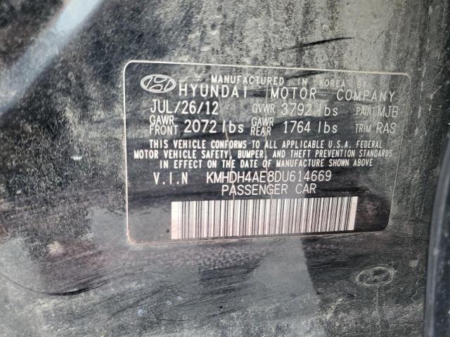 Photo 11 VIN: KMHDH4AE8DU614669 - HYUNDAI ELANTRA 