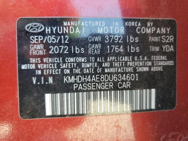 Photo 11 VIN: KMHDH4AE8DU634601 - HYUNDAI ELANTRA 