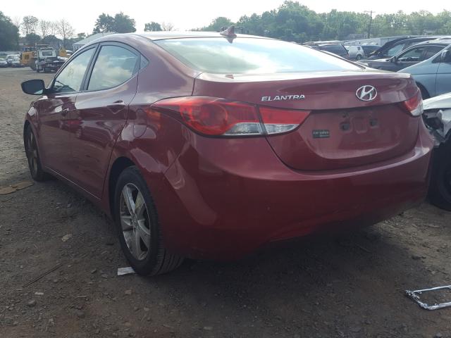 Photo 2 VIN: KMHDH4AE8DU712181 - HYUNDAI ELANTRA GL 