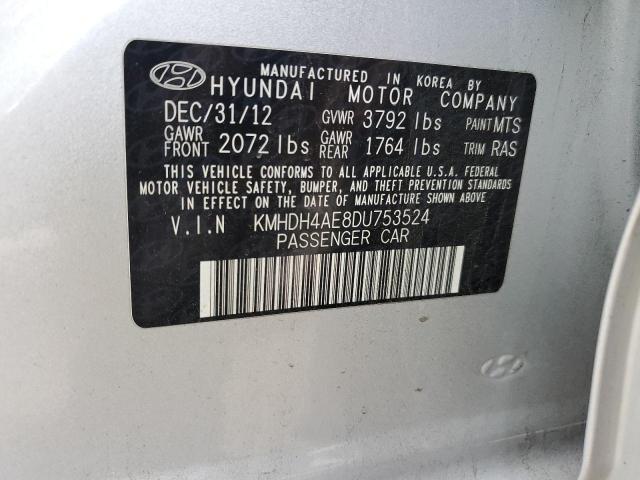 Photo 11 VIN: KMHDH4AE8DU753524 - HYUNDAI ELANTRA 