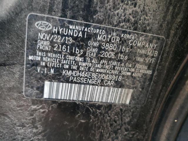 Photo 11 VIN: KMHDH4AE8EU048918 - HYUNDAI ELANTRA SE 