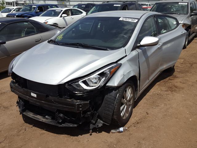 Photo 1 VIN: KMHDH4AE8EU056968 - HYUNDAI ELANTRA SE 