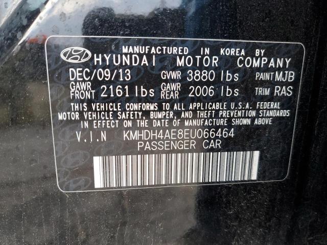 Photo 11 VIN: KMHDH4AE8EU066464 - HYUNDAI ELANTRA 