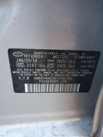 Photo 11 VIN: KMHDH4AE8EU106283 - HYUNDAI ELANTRA SE 