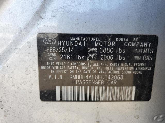 Photo 11 VIN: KMHDH4AE8EU142068 - HYUNDAI ELANTRA 