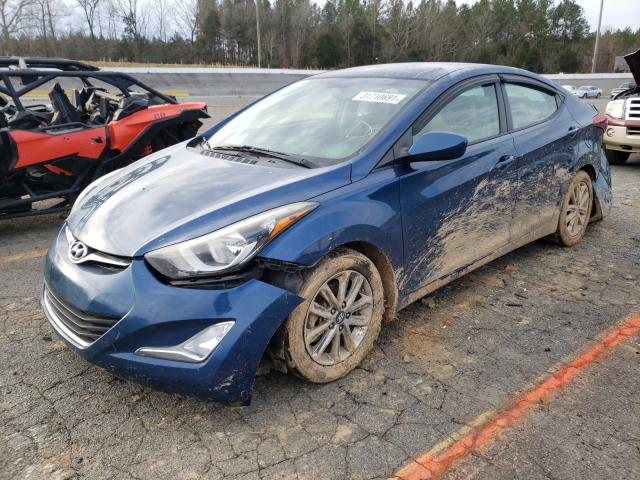 Photo 1 VIN: KMHDH4AE8EU150400 - HYUNDAI ELANTRA SE 