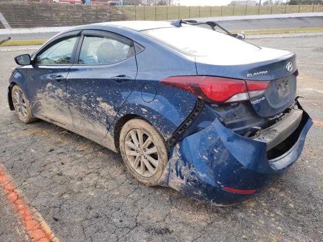 Photo 2 VIN: KMHDH4AE8EU150400 - HYUNDAI ELANTRA SE 