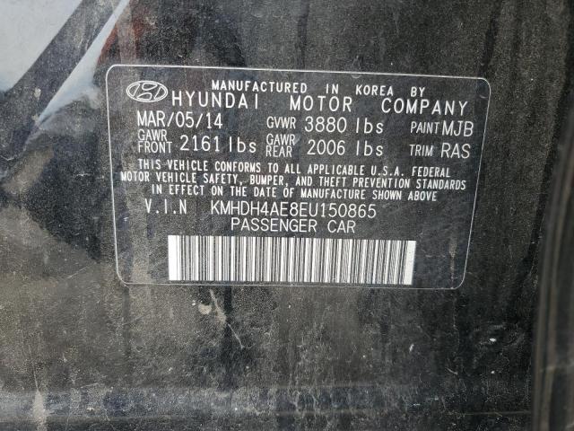 Photo 11 VIN: KMHDH4AE8EU150865 - HYUNDAI ELANTRA 