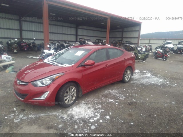 Photo 1 VIN: KMHDH4AE8EU155175 - HYUNDAI ELANTRA 