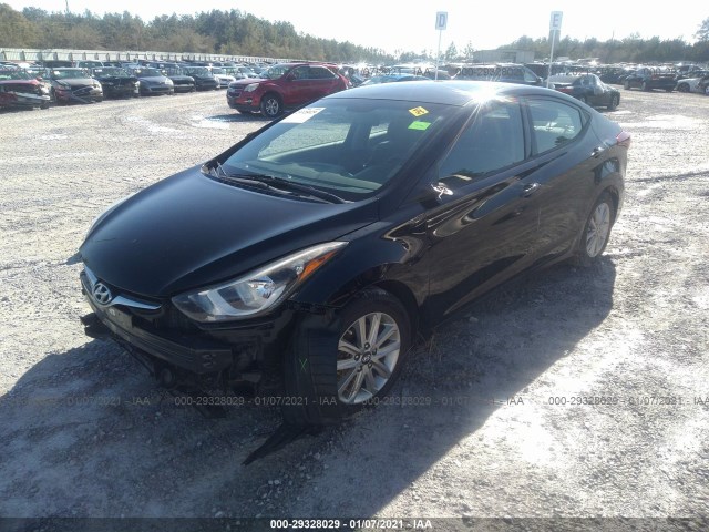 Photo 1 VIN: KMHDH4AE8EU172431 - HYUNDAI ELANTRA 