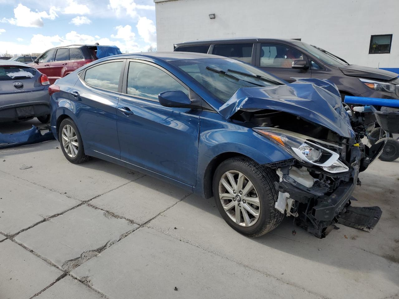 Photo 3 VIN: KMHDH4AE8EU176236 - HYUNDAI ELANTRA 