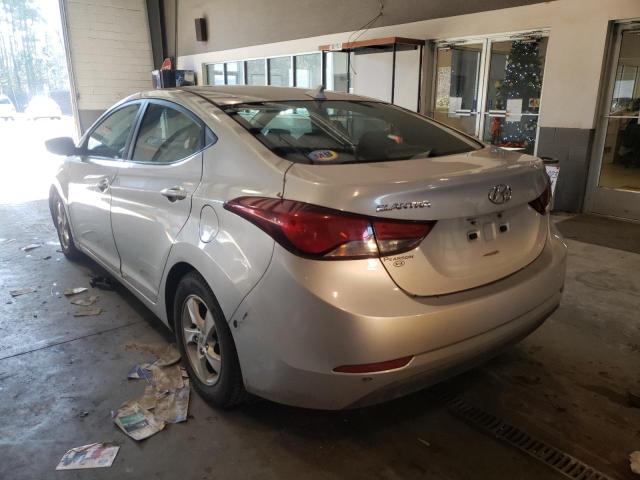 Photo 2 VIN: KMHDH4AE8EU181405 - HYUNDAI ELANTRA SE 