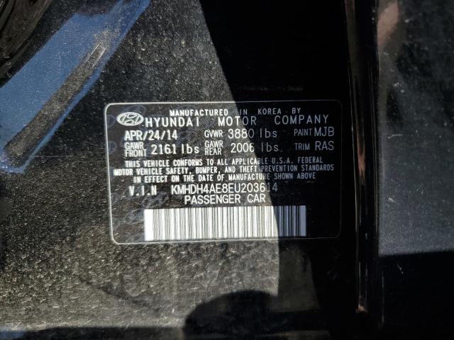 Photo 11 VIN: KMHDH4AE8EU203614 - HYUNDAI ELANTRA 