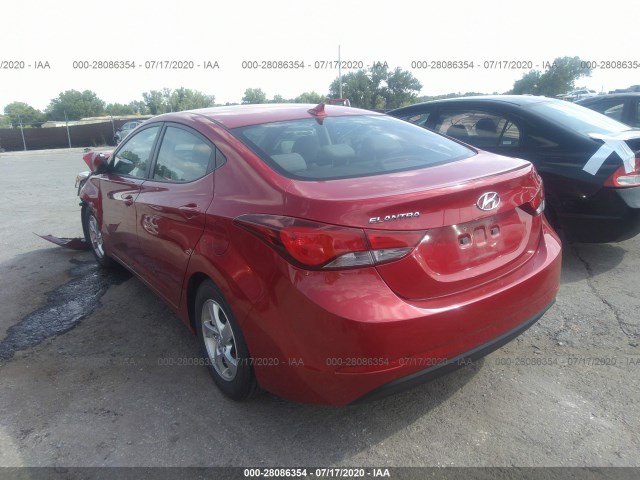 Photo 2 VIN: KMHDH4AE8EU211101 - HYUNDAI ELANTRA 