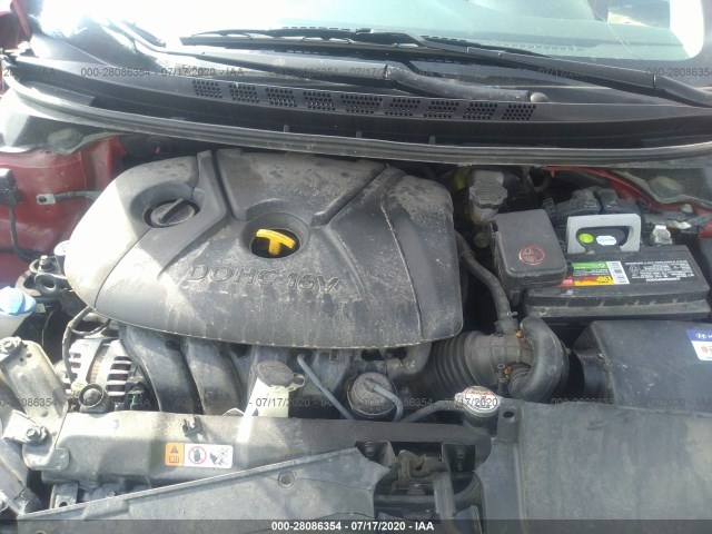 Photo 9 VIN: KMHDH4AE8EU211101 - HYUNDAI ELANTRA 