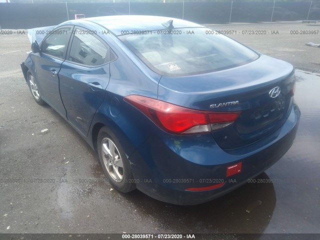 Photo 2 VIN: KMHDH4AE8EU211938 - HYUNDAI ELANTRA 