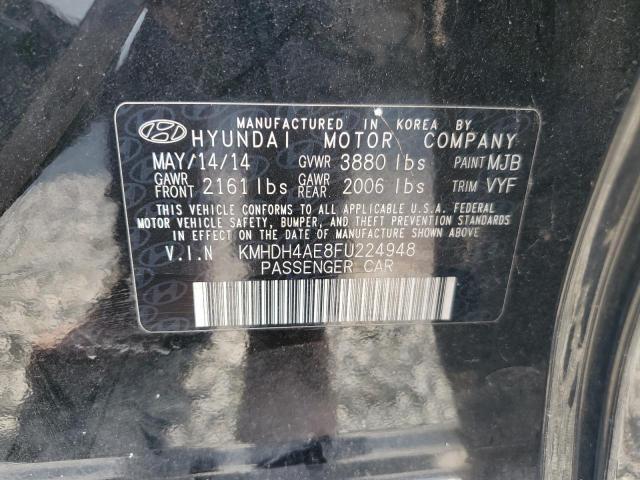 Photo 11 VIN: KMHDH4AE8FU224948 - HYUNDAI ELANTRA 